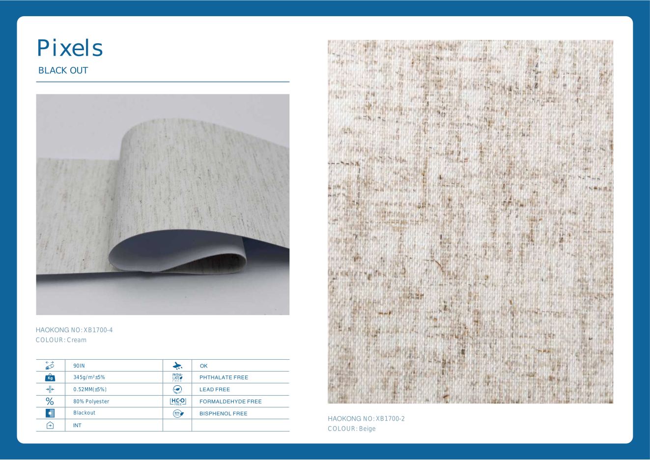 Pixels Blackout Roller supplier fabric sheet