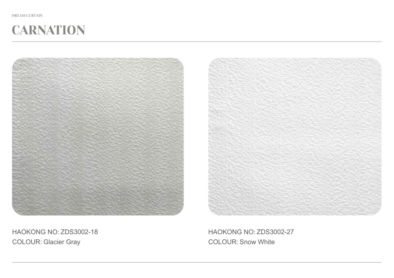 Carnation Dream Curtain supplier fabric sheet