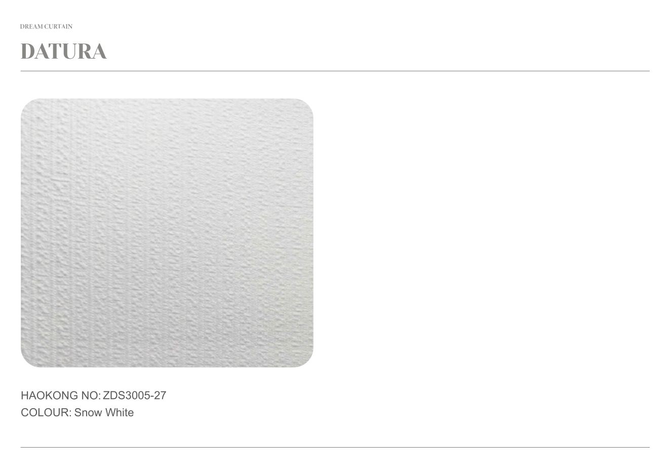 Datura Dream Curtain supplier fabric sheet