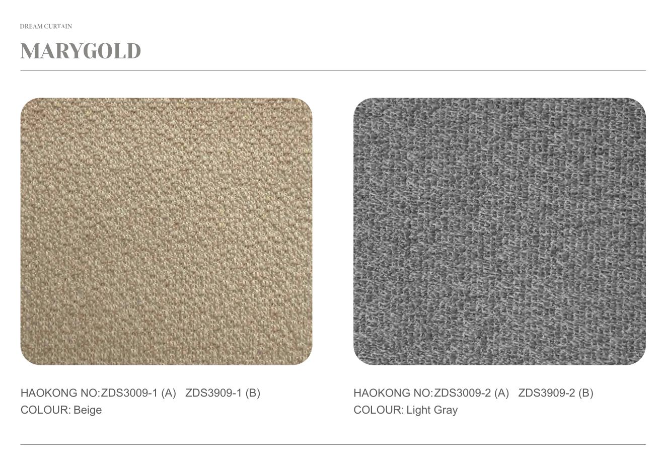 Marygold Dream Curtain supplier fabric sheet