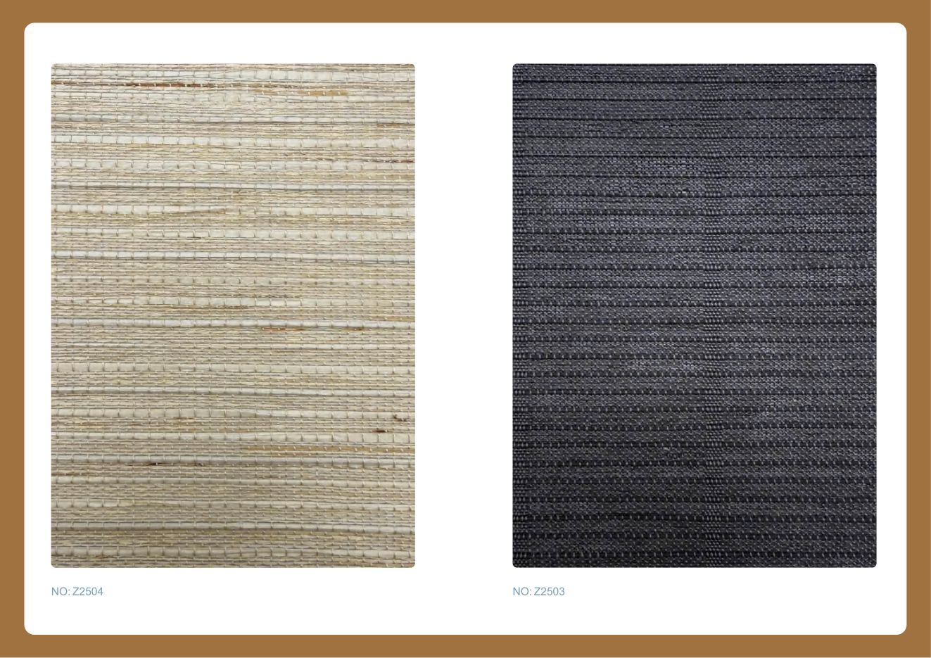 Natural Weave 06 Woven Wood supplier fabric sheet